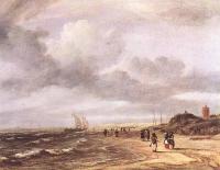Jacob van Ruisdael - The Shore At Egmond an Zee